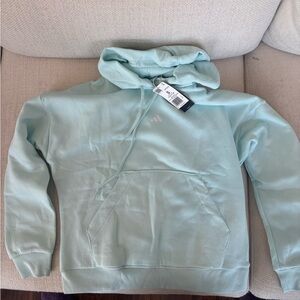Adidas Light Blue Pullover Hoodie